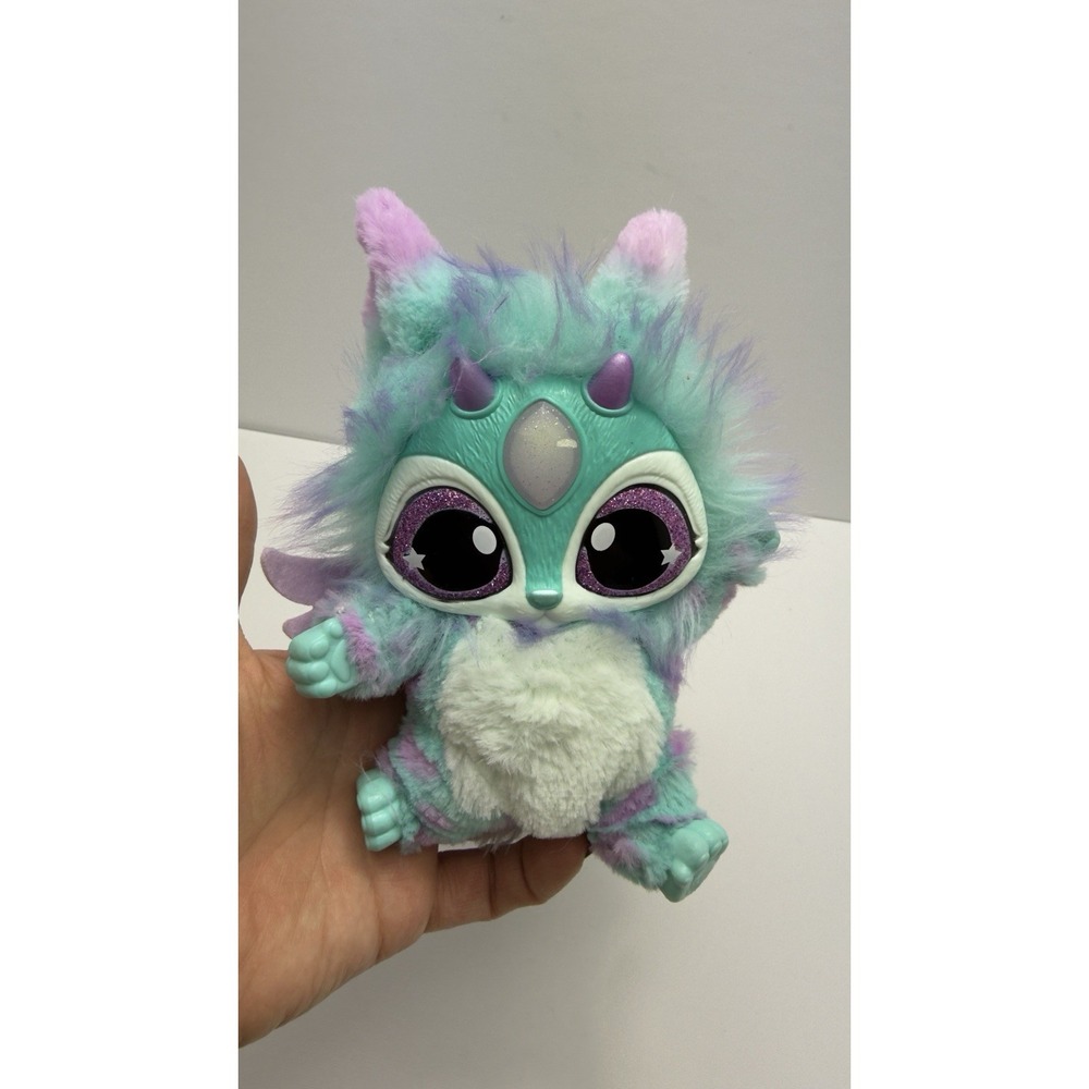 Magic Mixies Magical Misting Interactive Pet Blue Plush Doll Lights Tested Works